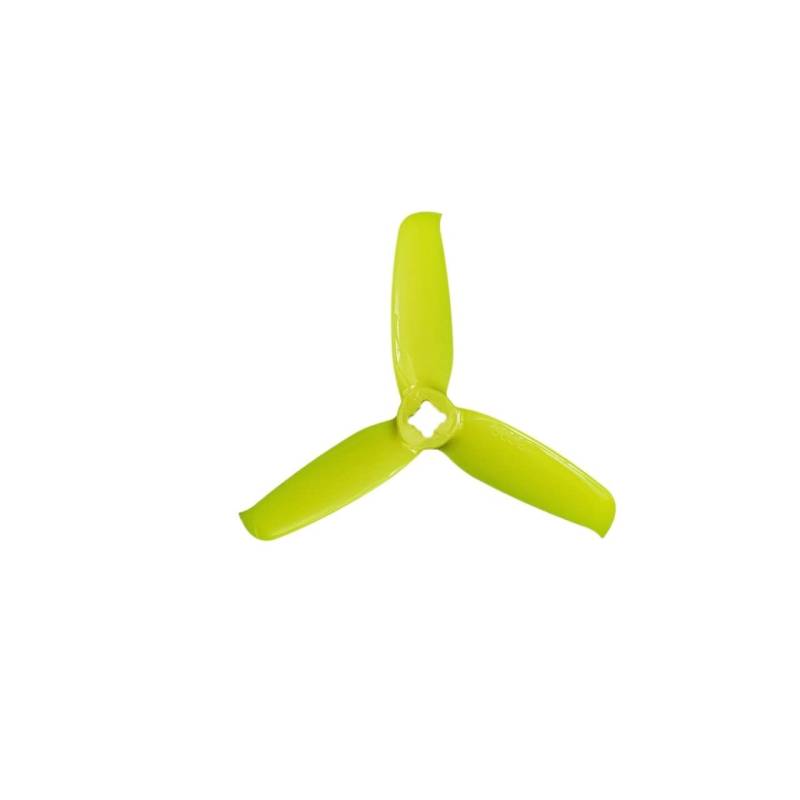 Flash 3052 3X5.2X3 3-PC Propeller M5 kompatibel mit Freestyle 3 Zoll Toothpick Cinewhoop Kanaldrohnen(2PAIRS YELLOW) von GHJtRs