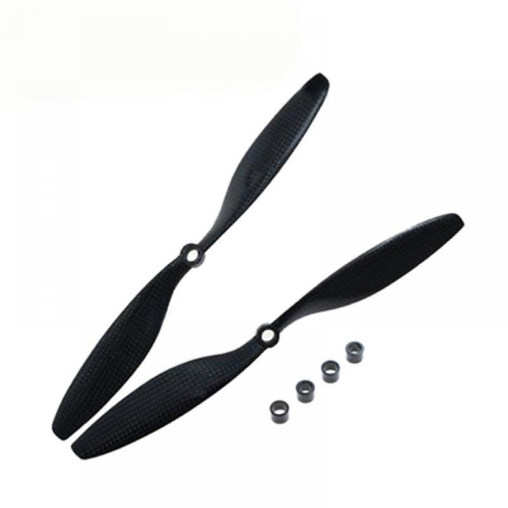 HJ Carbon Fiber 1045 Propeller, kompatibel mit F450 F500 F550 RC Quad Copter, 1 Paar von GHJtRs