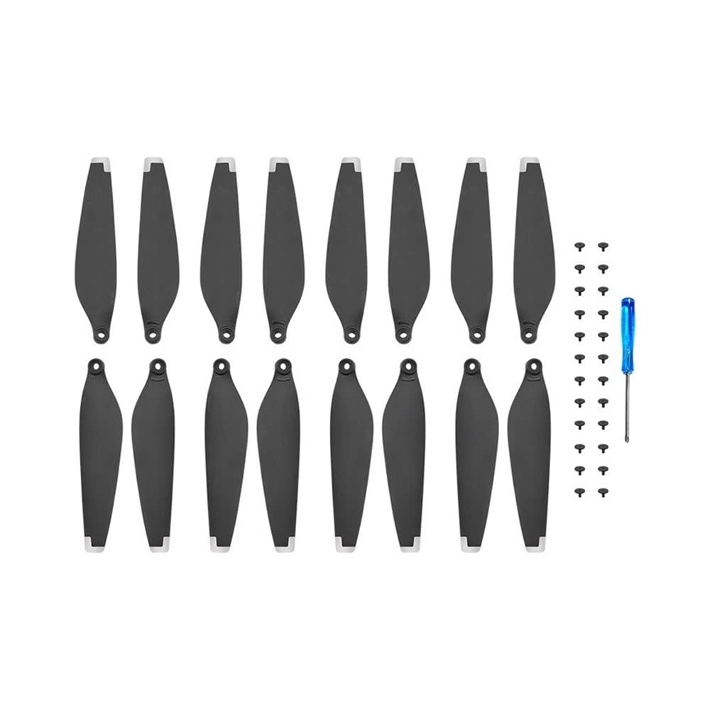 Leichter 6030 Propeller Ersatz Kompatibel mit D NI 3 PRO Drone Kompatibles Zubehör Ersatzteile(4 PAIRS SILVER) von GHJtRs