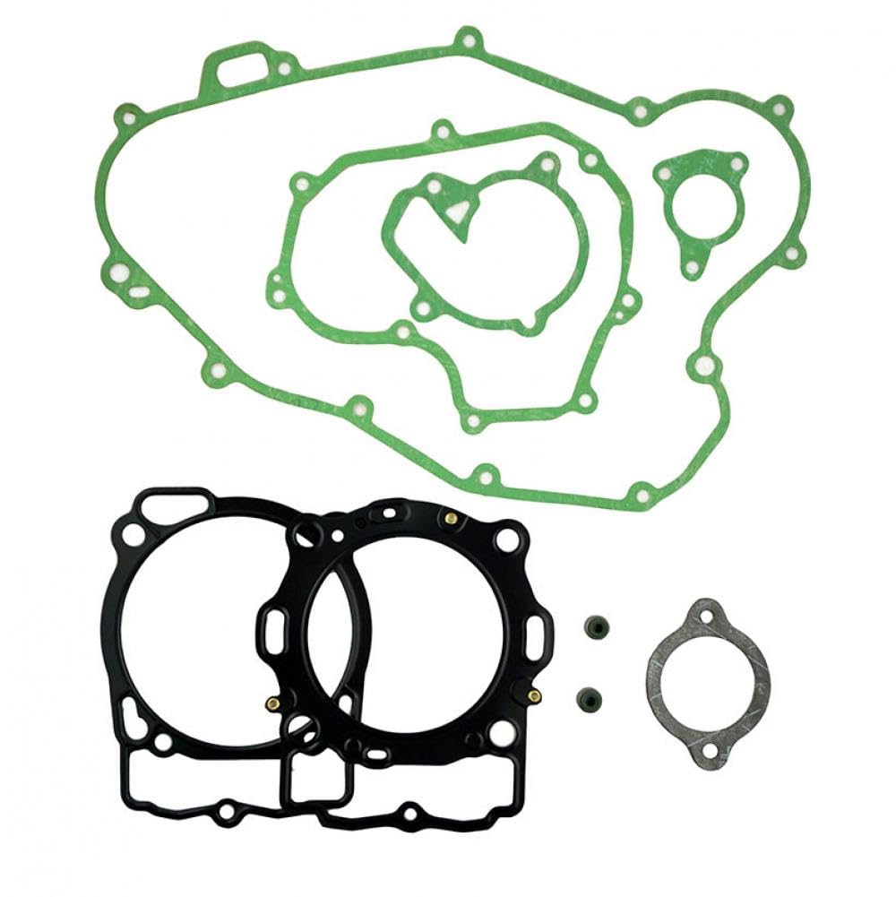 Motorrad-Dichtungssatz, kompatibel mit K 400 450 530 EXC XCW Kurbelgehäusedeckel Zylinder 08–11 von GHJtRs