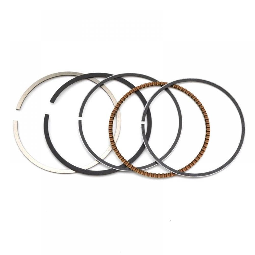 Motorrad-Kolben- und Kolbenringsatz, 83 mm, 84 mm Bohrungsgröße, STD, kompatibel mit AN400 Skywave 400 DL650 SV650 DR350(1 SET RING 83.25 MM) von GHJtRs