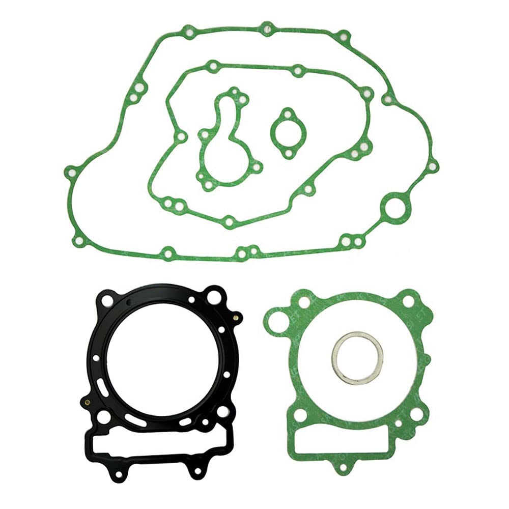 Motorrad Motor Kurbelgehäuse Kupplungsdeckel Zylinder Dichtungssätze Set Kompatibel mit KX450F KX 450F Modelle 2009 bis 2015 von GHJtRs