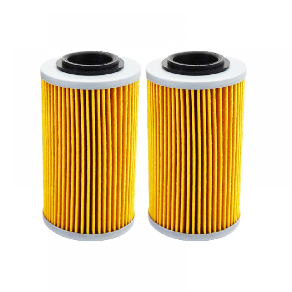 Motorrad-Motoröl Kompatibel mit C-AN A-M, kompatibel mit Spy-der GS RS RT RSS RTS 990 998 SE5 SM5 2008 bis 2013(YELLOW 2PCS) von GHJtRs