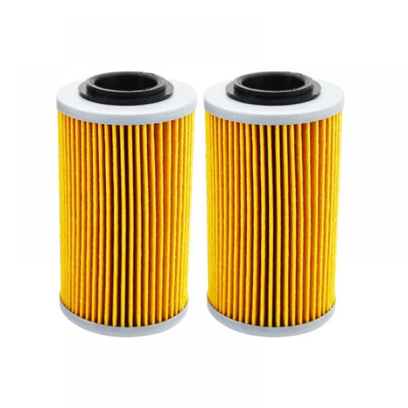 Motorrad-Motoröl Kompatibel mit C-AN A-M, kompatibel mit Spy-der GS RS RT RSS RTS 990 998 SE5 SM5 2008 bis 2013(YELLOW 2PCS) von GHJtRs