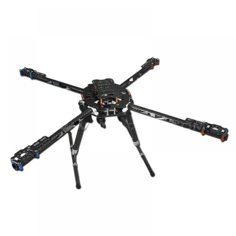 Tarot 650 faltbarer 3K-Carbon-CNC-Quadcopter-Rahmen, kompatibel mit TL65B01 von GHJtRs