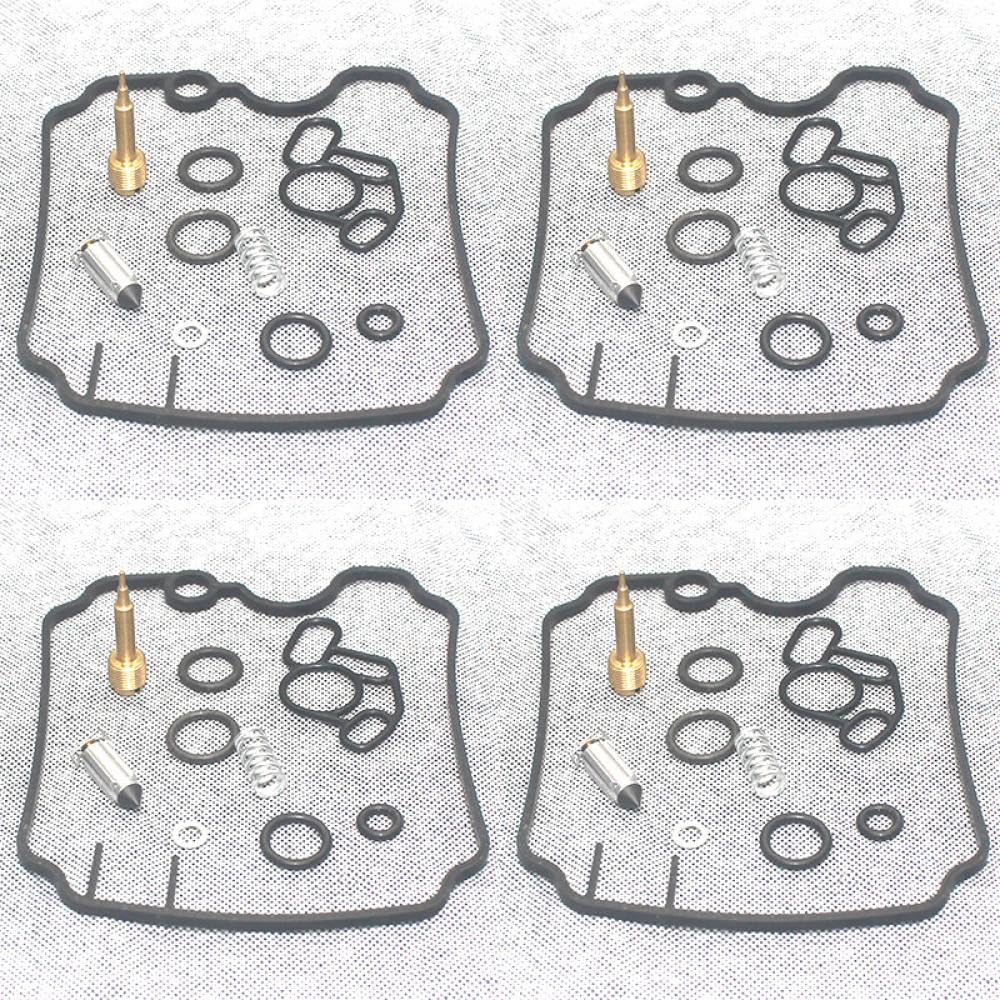 Vergaser-Reparatursatz, Nadelventil-Set, 4 Stück, kompatibel mit TDM850 FZR1000 TRX850 Modellen 1996 bis 1999 von GHJtRs