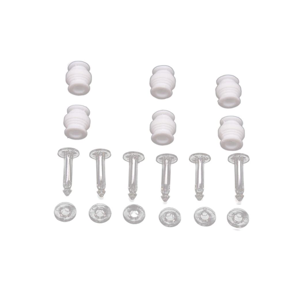 Weichgummi-Dämpfungskugeln, Anti-Drop-Pins-Set, kompatibel mit der D Phantom 3 Kamera(6 PCS) von GHJtRs