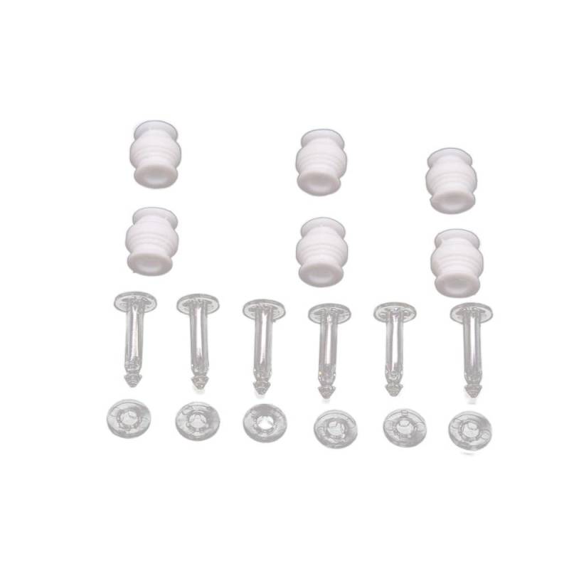 Weichgummi-Dämpfungskugeln, Anti-Drop-Pins-Set, kompatibel mit der D Phantom 3 Kamera(6 PCS) von GHJtRs