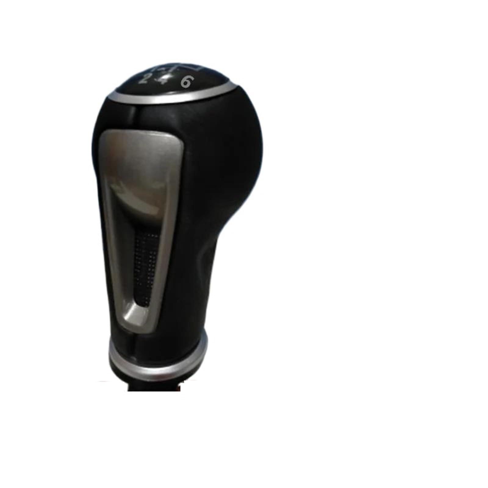 Auto Schaltknauf Für Seat Für Leon II Für Toledo III Für Altea XL 2005-2012 5/6 Gang Schaltknauf PU Leder Gamasche Boot Abdeckung Fall Shifter Hebel Stick Auto Getriebekopf (Color : 6 Speed Gear knob von GHTOITW