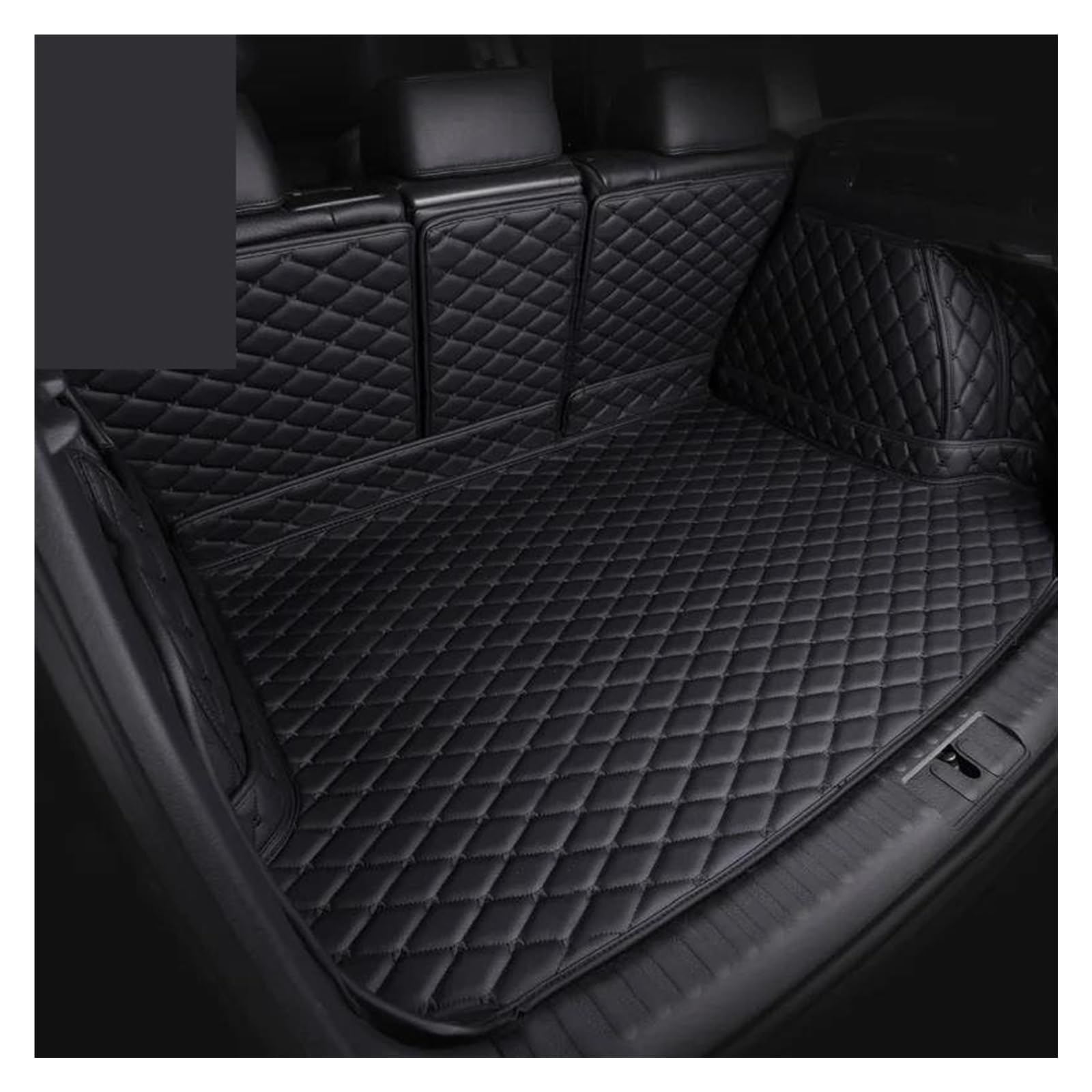 Auto schutzmatte Für 3er-Serie Für E91 Touring 2005–2011 Auto Heck Kofferraummatten Universelle wasserdichte Pads Automatten Tablett Teppich Schlammteppich Kofferraum Schutzmatten(1All Black) von GHTOITW