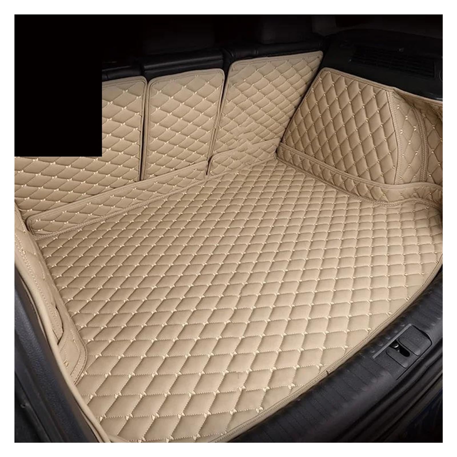 Auto schutzmatte Für 3er-Serie Für E91 Touring 2005–2011 Auto Heck Kofferraummatten Universelle wasserdichte Pads Automatten Tablett Teppich Schlammteppich Kofferraum Schutzmatten(1Beige) von GHTOITW