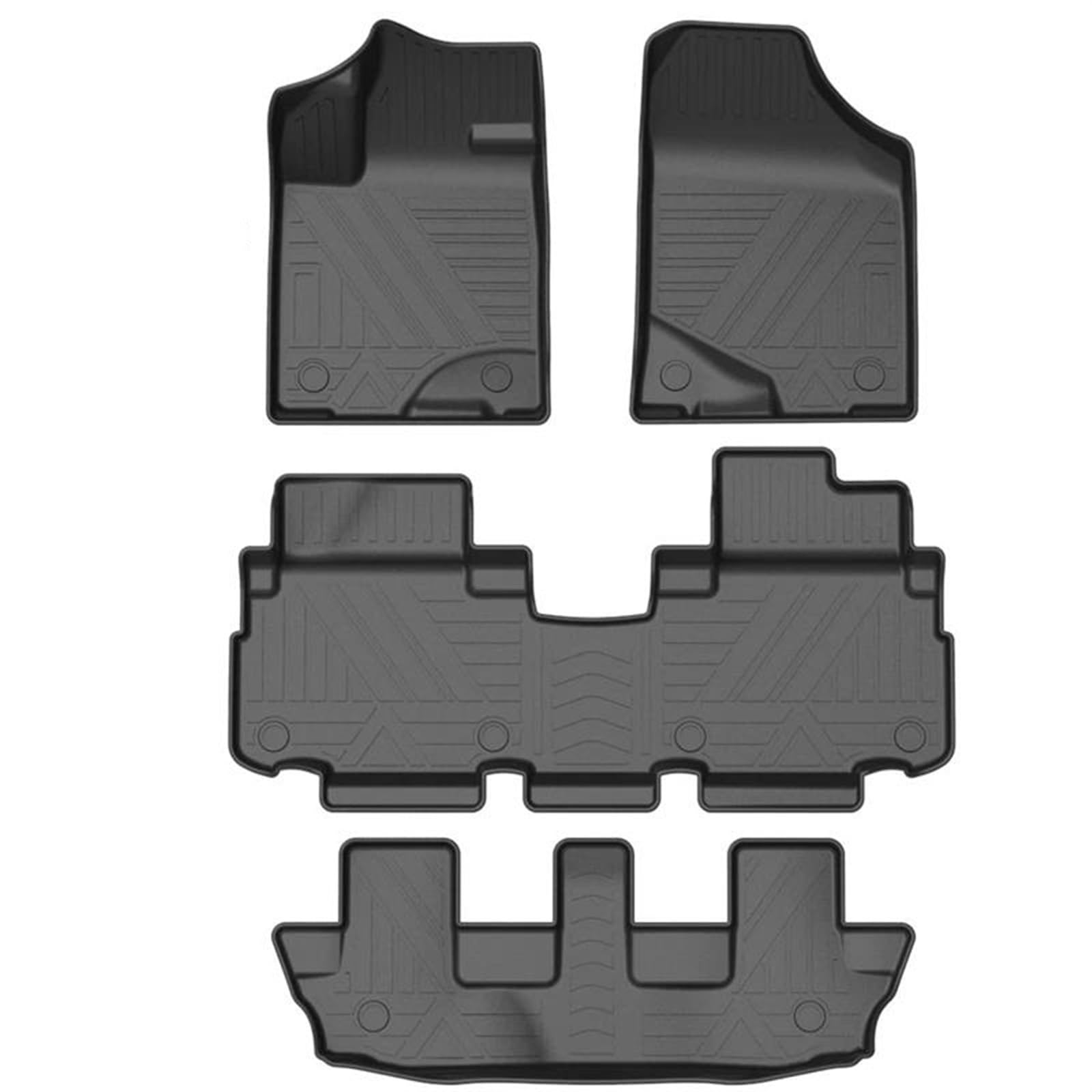 Auto schutzmatte Für Changan Für CS95 Autoteppich Allwetter-Auto-Fußmatten Kofferraummatte Verwenden Sie wasserdichte Auto-Fußmatten Kofferraum Schutzmatten(L-D 7seat mats) von GHTOITW