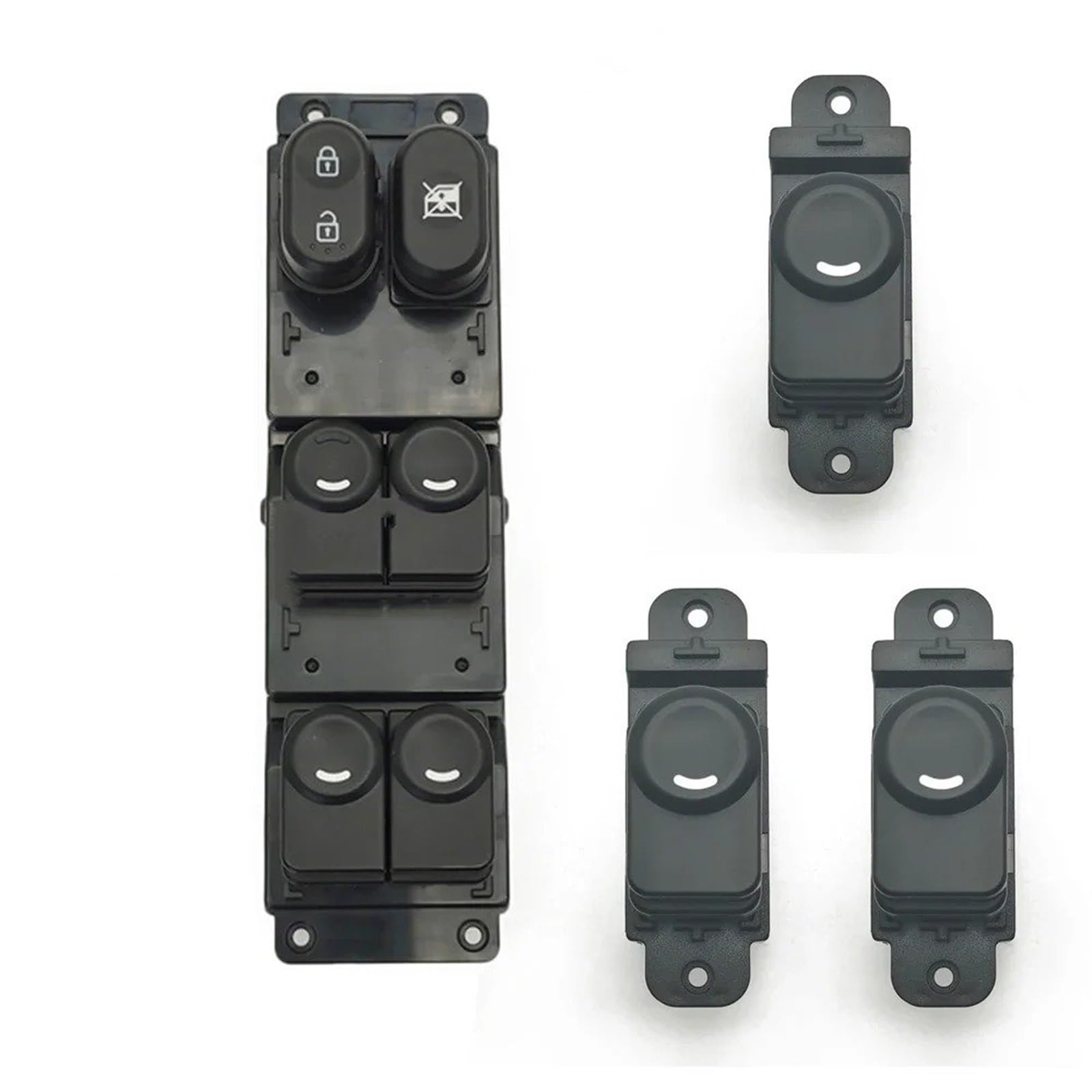 Für Hyundai Für Accent Für Verna Für Solaris Power Fenster Control Schalter Auto Fensterheber Schalter Fensterknopfschalter Autos Fensterknopfschalter(4Pcs) von GHTOITW