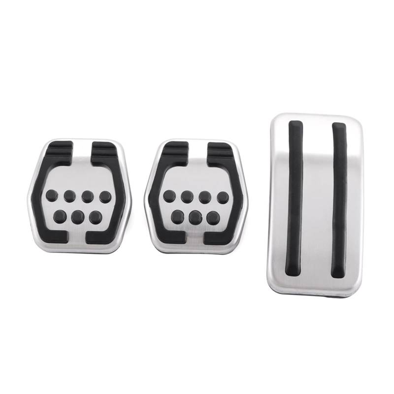 Fußstütze Pedale Für Ford Für Focus 3 MK3 2011-2018 Auto Fußpedale Gas Beschleuniger Bremse Edelstahl Kein Bohren Pedal Abdeckung Pad Pedalauflagen(3 pcs1) von GHTOITW