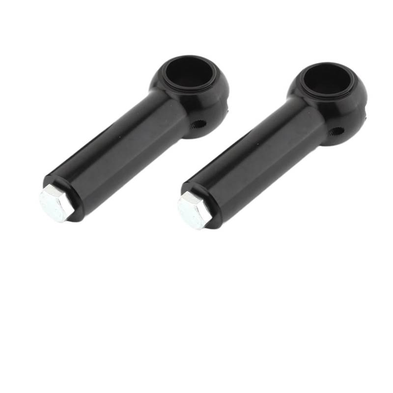 Motorrad Lenker Riser FÜR Cruiser FÜR Chopper Motorrad Lenker Clamp Riser Rise Bar Montieren 2 Zoll 3 Zoll 4 Zoll 5 Zoll 25MM Motorrad Riser Klemme(Black 3Inches) von GHTOITW