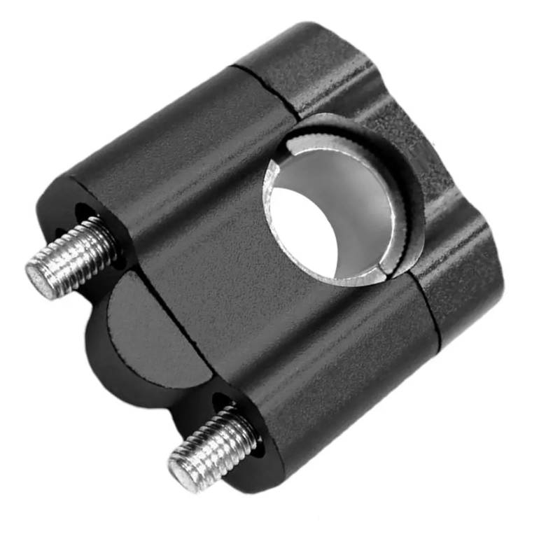 Motorrad Lenker Riser Für 22-28mm Stangen Verstellbarer Lenkradhebelgriff Aufwärts Shim Motorrad-Lenkererhöhung Motorrad-Lenkerklemmhalterung Motorrad Riser Klemme(Black) von GHTOITW