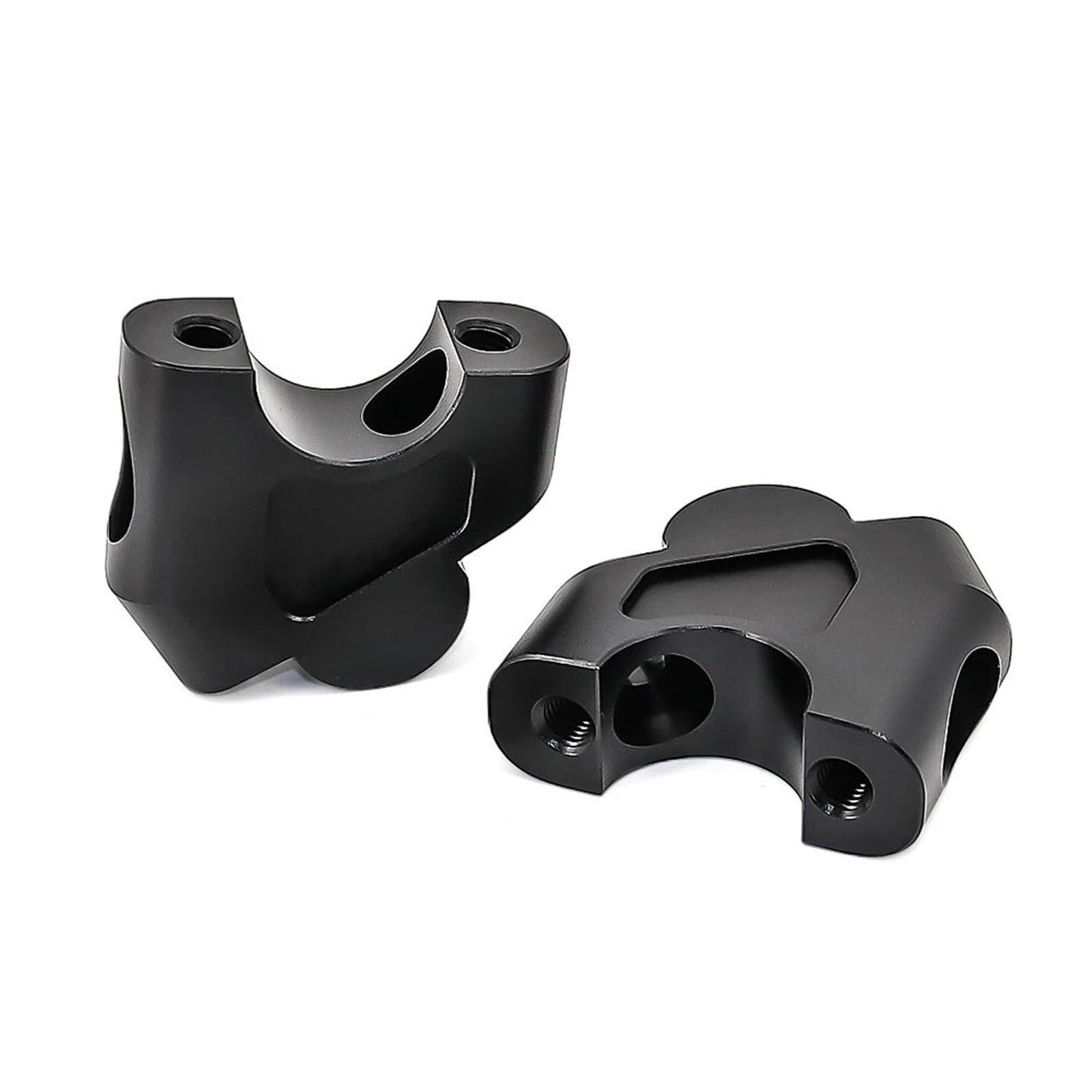 Motorrad Lenker Riser Für CB 500 X Für CB500X 2020 Motorrad-Lenkererhöhung, Höhe Nach Oben Bewegt Sich Nach Hinten, Adapterklemme, Aluminium-Lenkererhöhung Motorrad Riser Klemme(Black) von GHTOITW