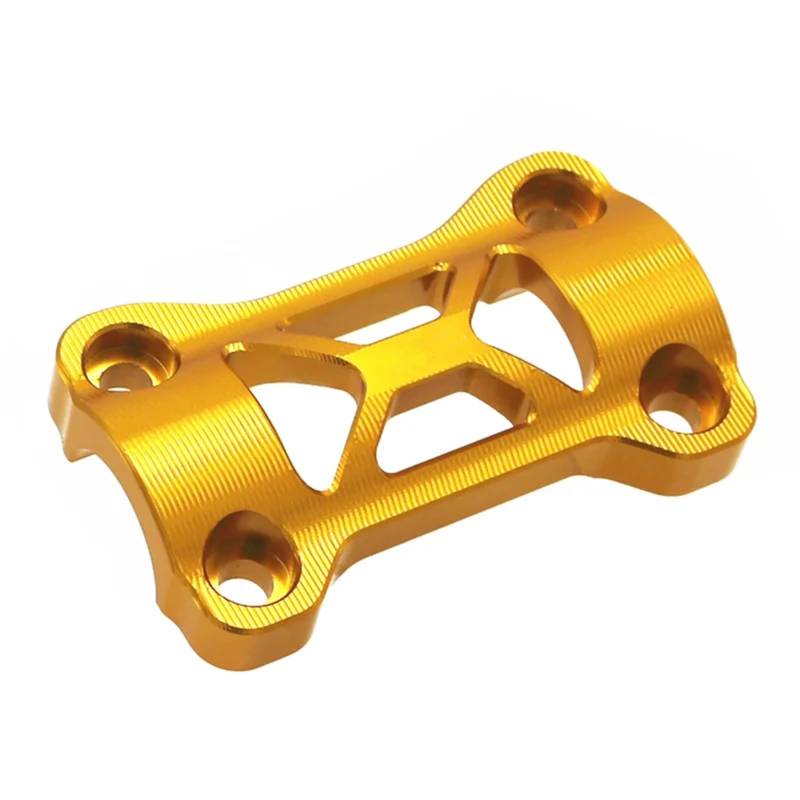 Motorrad Lenker Riser Für CB500X CB 500X Zubehör Motorrad CNC Lenker Riser Adapter Bar Montieren Sitz Lenker Steigleitungen Motorrad Riser Klemme(Gold3) von GHTOITW