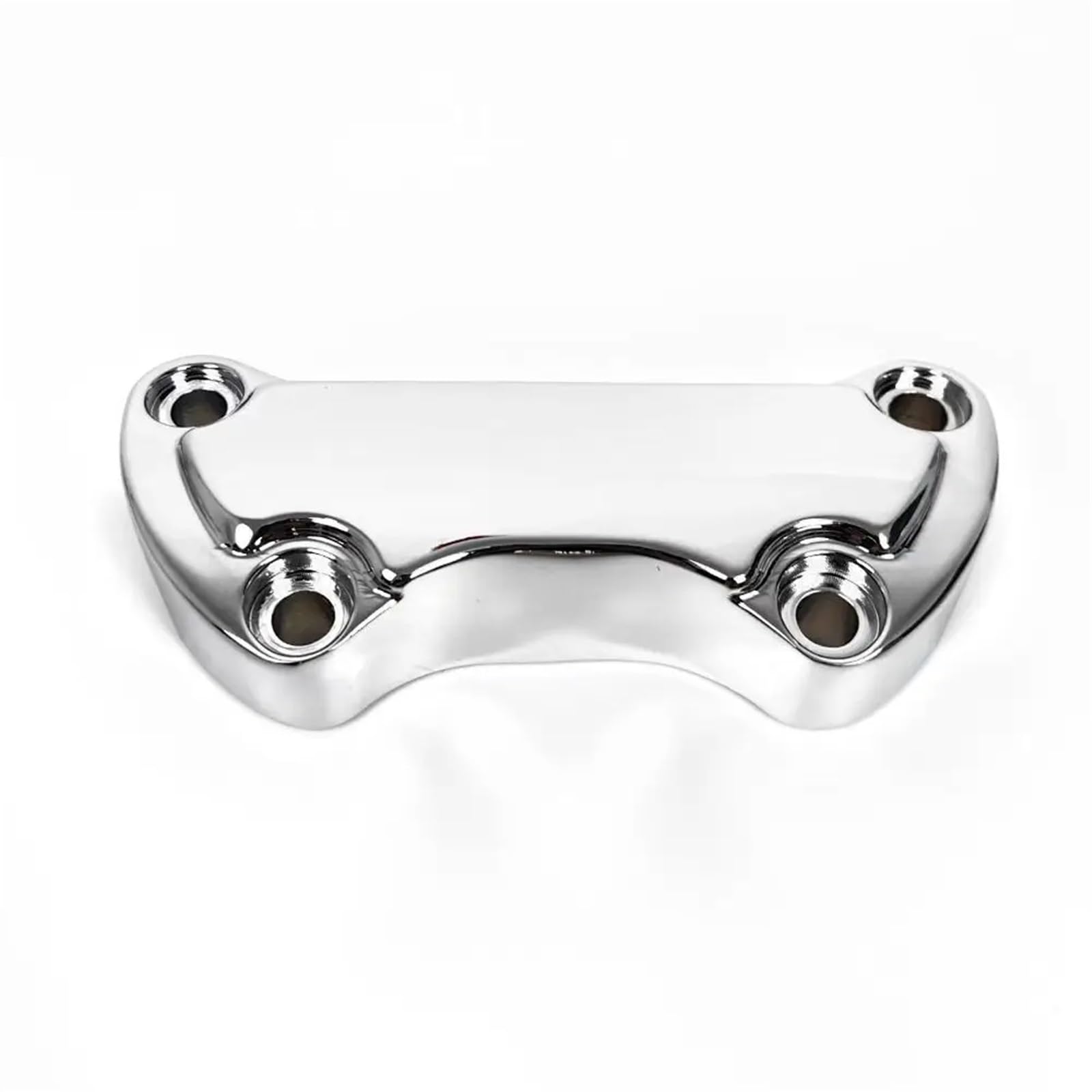 Motorrad Lenker Riser Für Dyna Für Super Für Glide Motorrad 1 Durchmesser Lenker Riser Clamp Motorrad Riser Klemme(A3 Chrome) von GHTOITW