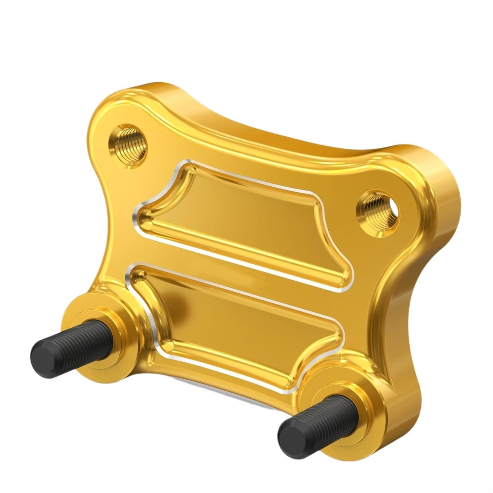 Motorrad Lenker Riser Für Street Für Glide Für FLHX 1 Für Rise 2,5 2006-2023 Lenker Riser Pullback Platte Für CVO/Street Glide Spezielle FLHXS 2014-2023 Motorrad Riser Klemme(Golden) von GHTOITW