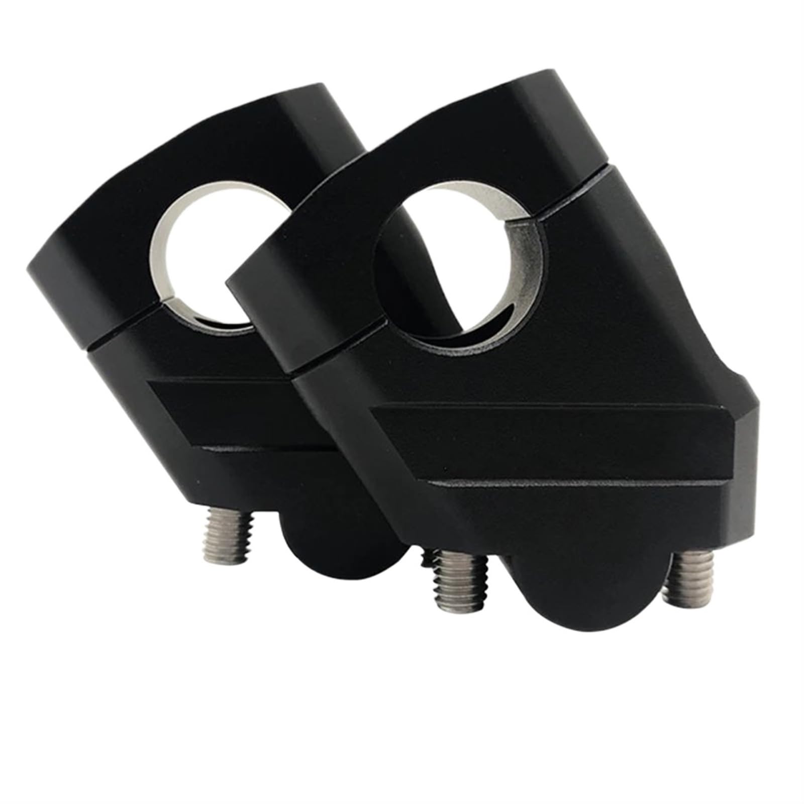 Motorrad Lenker Riser Für Suzuki DL650 Für V-Strom 650 DL 650 Für VStrom 650 Für VStrom650 2004-2022 Motorrad 22mm Lenker Erhöhung Riser Bar Clamp Montieren Motorrad Riser Klemme(22mm Black) von GHTOITW