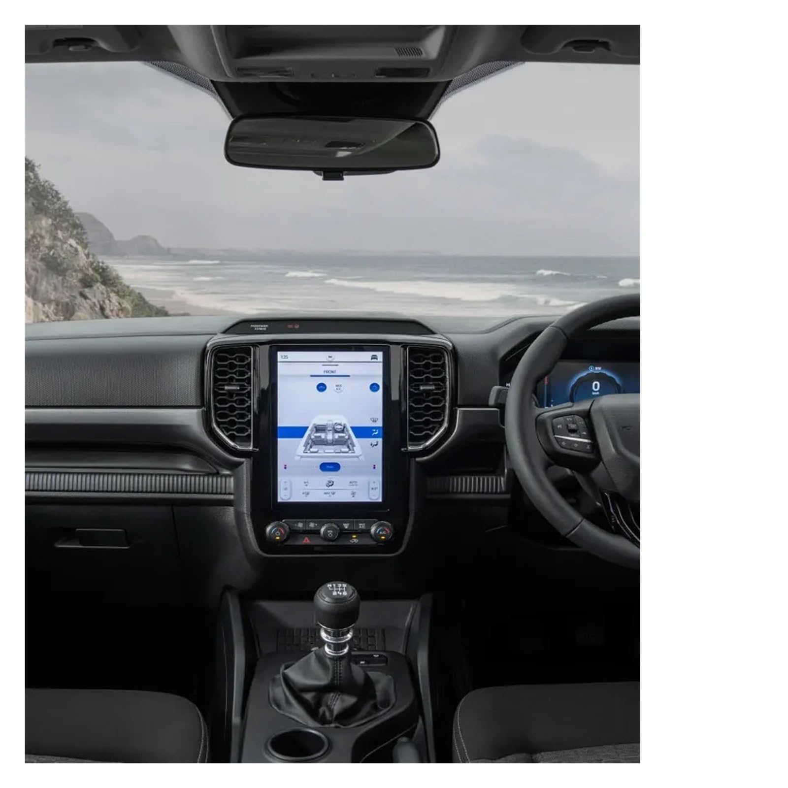 Navigation Displayschutz Für Ford Für Ranger Für XLT Für Sport 2022 2023 10,1 Zoll Auto-GPS-Navigations-Center-Bildschirm Innenausstattung Schutzfolie Aus Gehärtetem Glas von GHTOITW