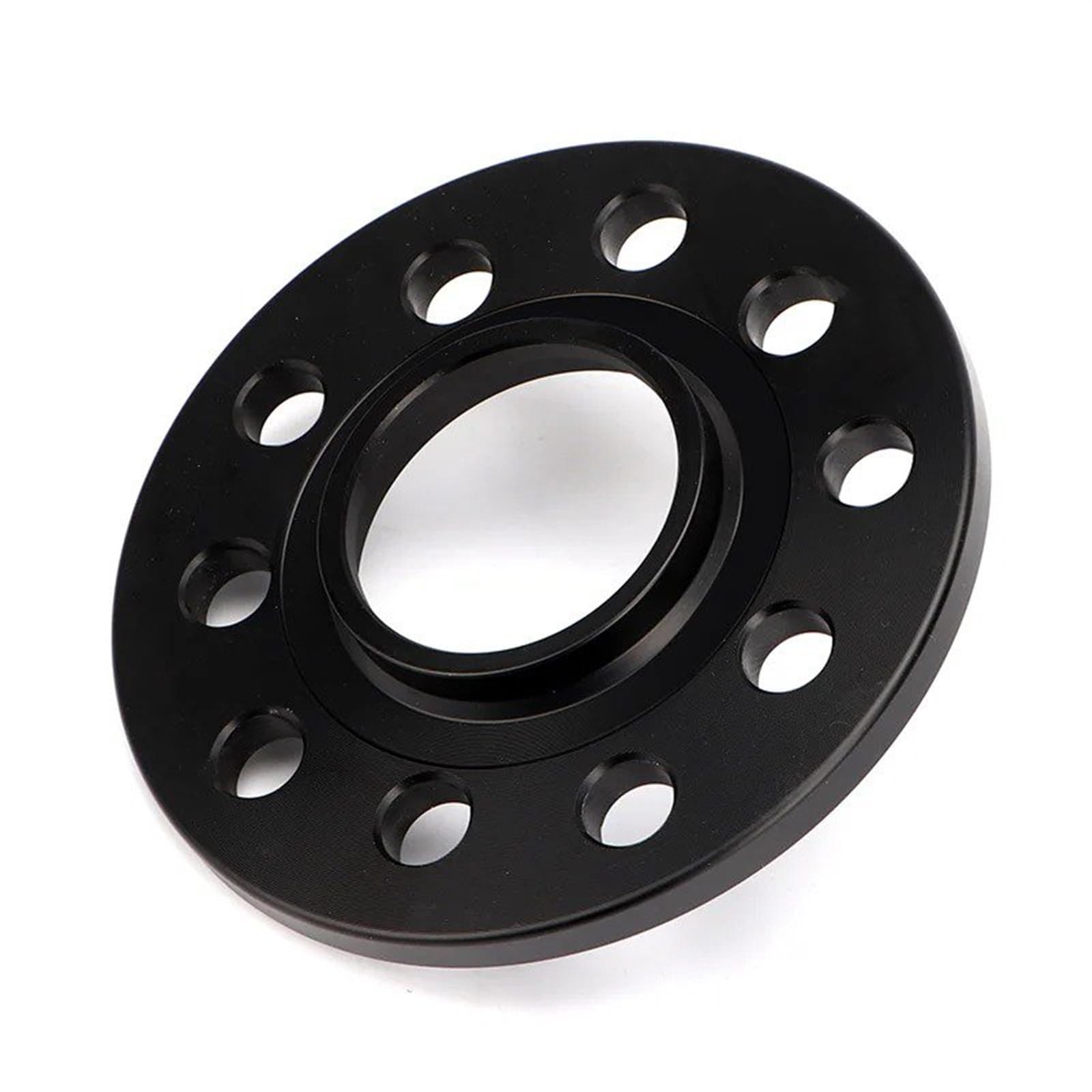 Spurverbreiterungen Für VW Auto 2 Stück 3/5/8/12/15/20mm Rad Spacer Adapter PCD 5x10 0/5x112 CB 57,1mm Anzug Wheel Spacer(2PCS 10mm Black) von GHTOITW