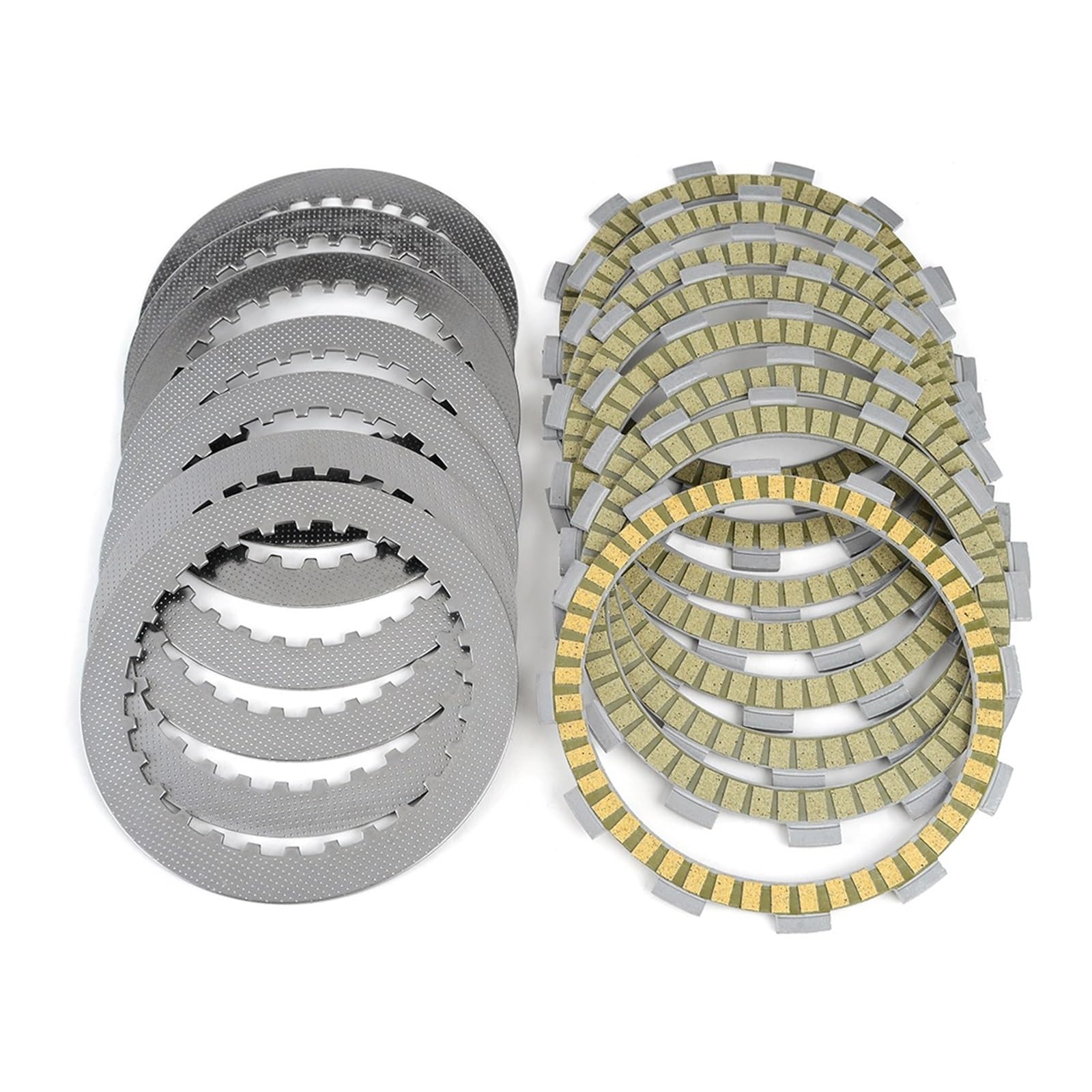 Clutch Friction Disc Plate Kit Compatible With Suzuki GSX600 GSX 600 750F GSX750F Katana GSX750W GSF 650 GSF650 GSF650S Bandit 650 S von GHZMKCYPQ