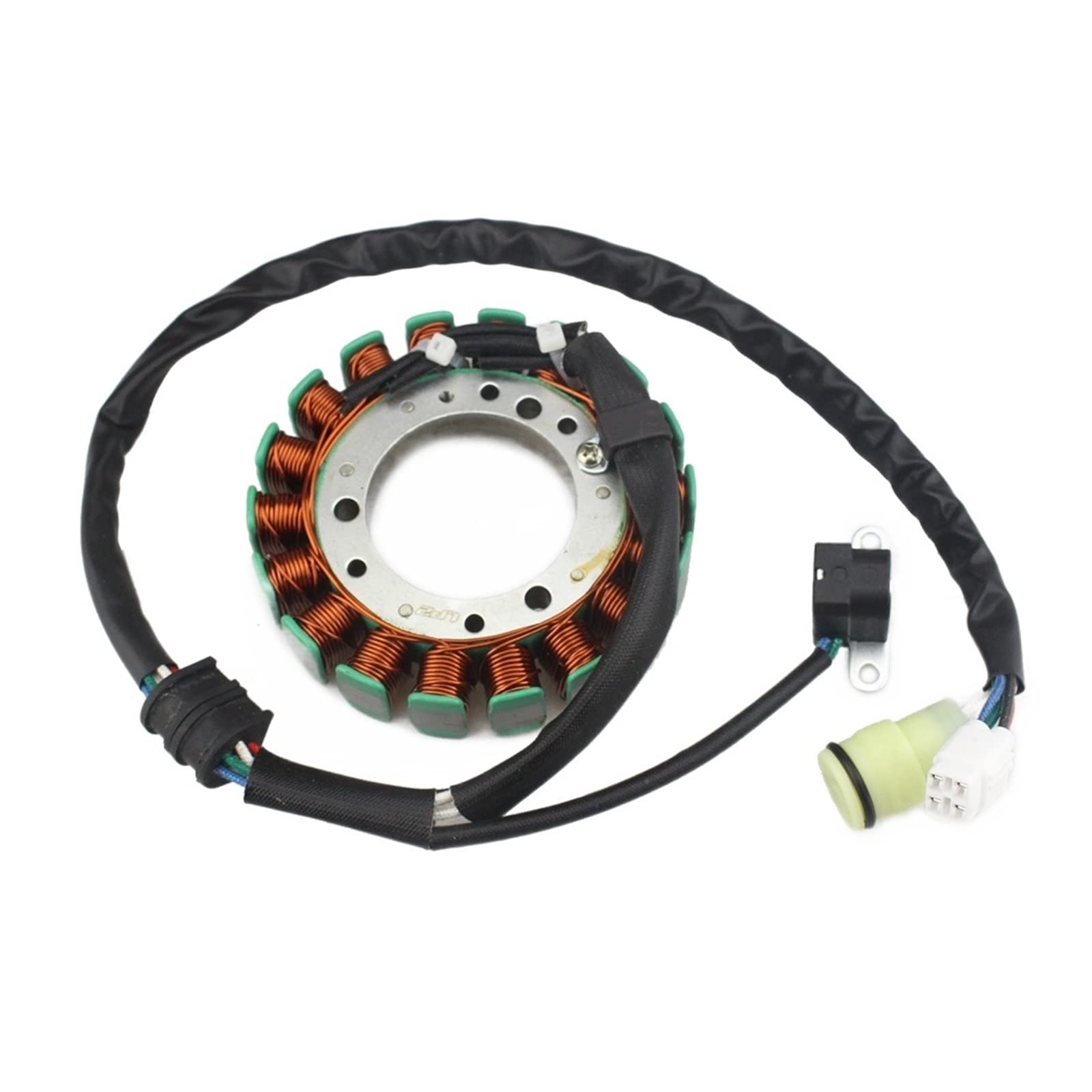 Motorcycle Generator Magneto Stator Coil Compatible With Yamaha YFM400F YFM450FWA YFM660FA YFM450FWA YFM350FWA Grizzly 660 400 450 350 von GHZMKCYPQ