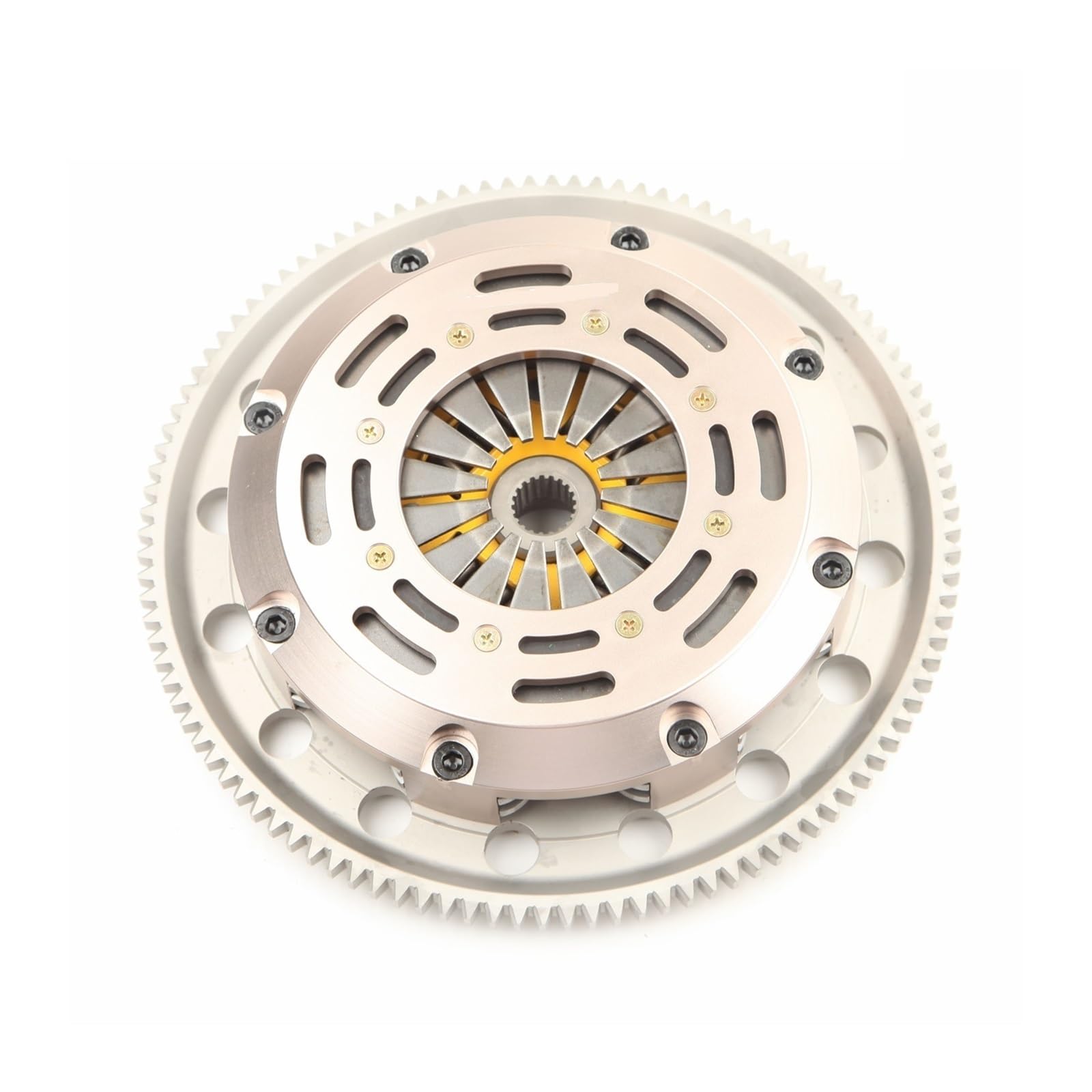 Racing/Street Twin Disc Clutch Compatible With CIVIC CRX 1.5L 1.6L D15 D16 89-91 von GHZMKCYPQ