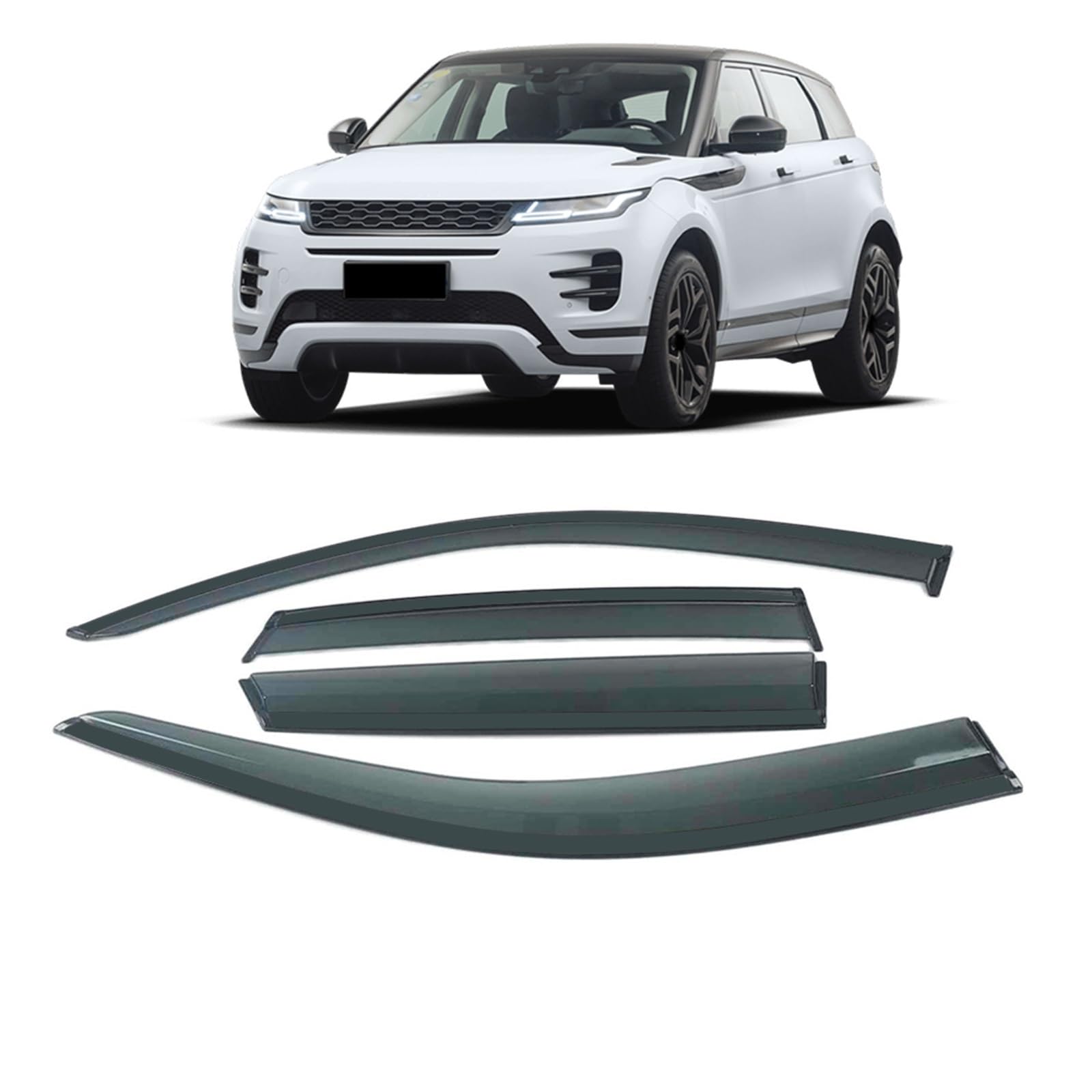 Sonnenschutz für Fenster, Visiere, Schuppenschutz, Zubehör Kompatibel mit Land Rover Range Rover Evoque 2012-2023(19-23) von GHZMKCYPQ