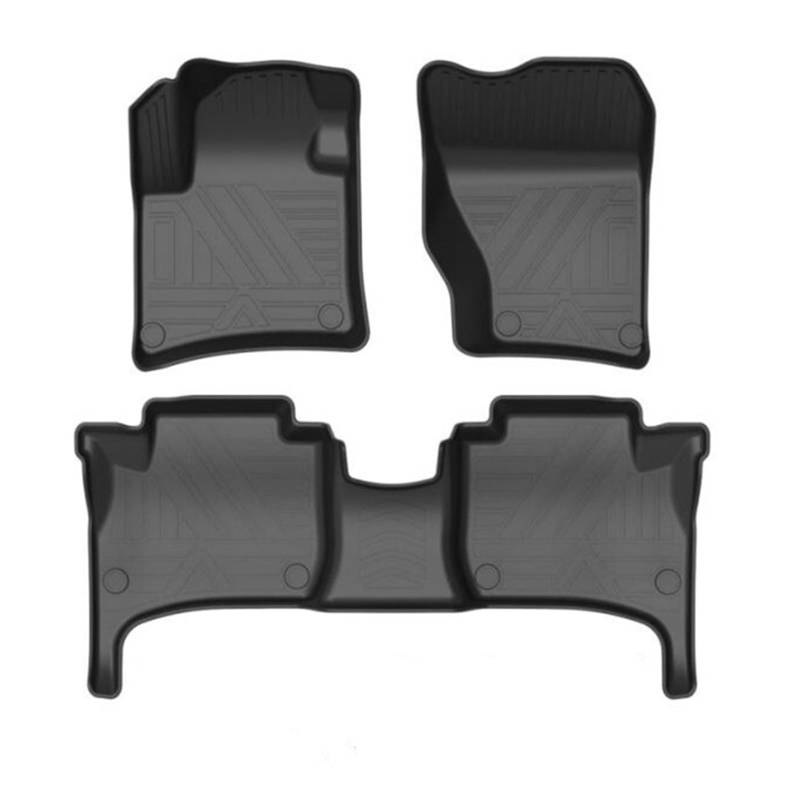 TPE Auto Bodenmatte Gummi Auto Pad Liner Auto Interieur Zubehör Kompatibel Mit Cayenne 2011-2015 2016 2017(MODELL A) von GHZMKCYPQ