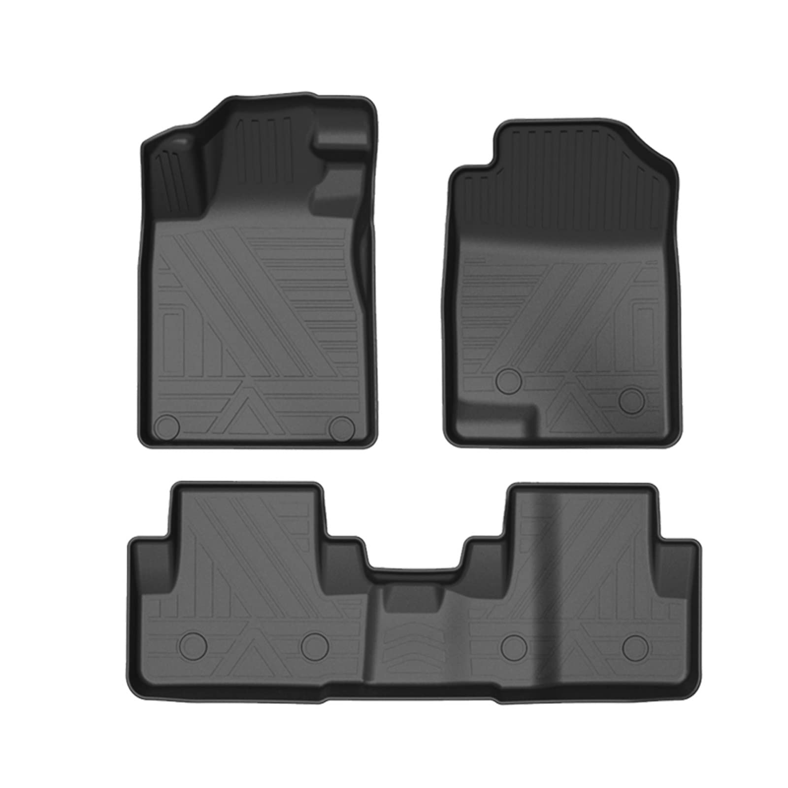 TPE Auto Fußmatten Gummi Auto Pad Liner Auto Interieur Zubehör Kompatibel Mit CR-V 2012 2013 2014 2015 2016 von GHZMKCYPQ