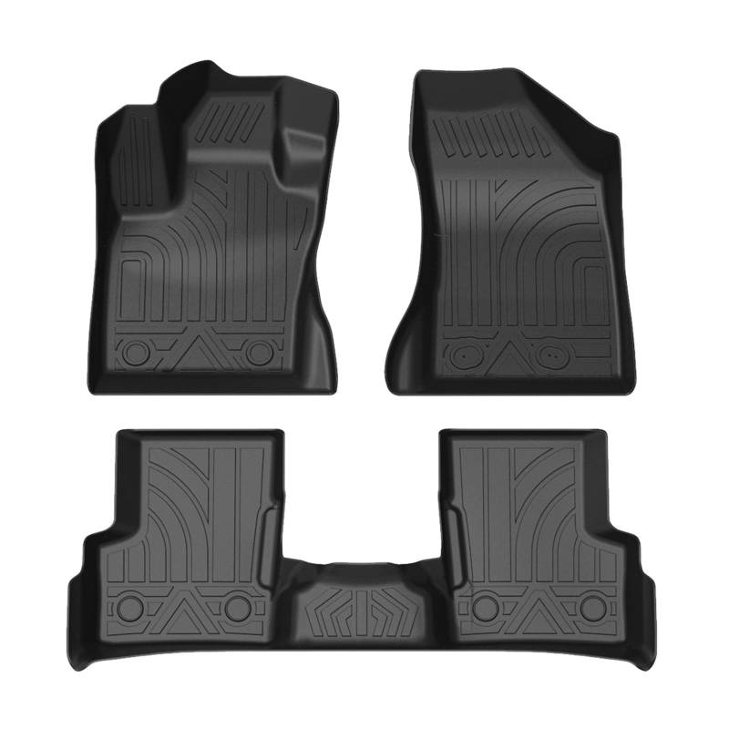 TPE Auto Fußmatten Gummi Auto Pad Liner Auto Interieur Zubehör Kompatibel Mit Jeep Renegade 2015 2016 2017-2020 von GHZMKCYPQ