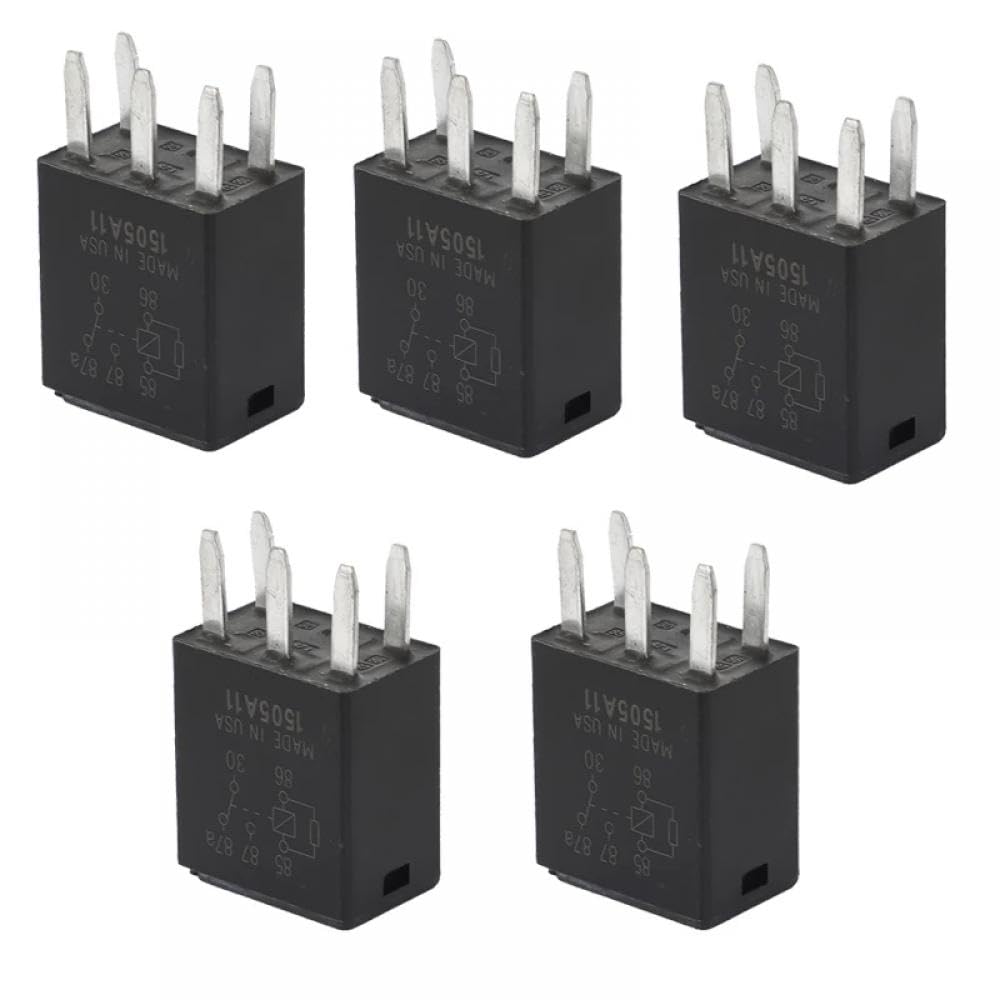 30 A Relais kompatibel mit -Doo 4-TEC RXP-X RXT-X WAKE SK GTS Kompatibel mit Modelle RXT 130 230 255 260 300 Relaissockel 278002822(5PCS) von GHqHQL