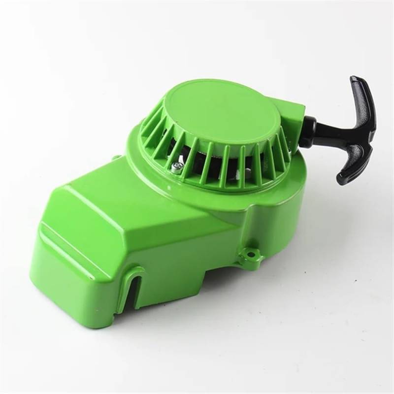 Aluminium Easy Pull Starter kompatibel mit 2-Takt 47cc 49cc Motor Kompatibel mit Moto Dirt Bike Pocket Bike Scooter ATV Quad Motorrad(Green) von GHqHQL