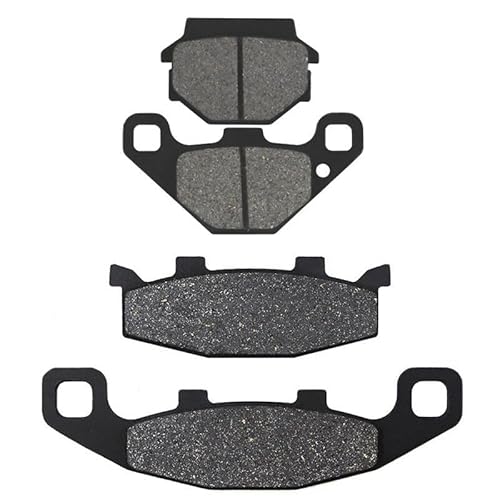 Motorrad Bremsbeläge Vorne Hinten Kompatibel Mit K ZR250 ZZR250 EX 500D N GPz 500S EX 500D EX 250H ZR 250 Z 250 EX500D GPz500S(REAR BRAKE PADS) von GHqHQL