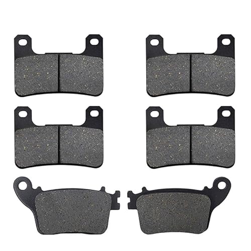 Motorrad-Bremsbeläge vorne und hinten, kompatibel mit GSXR1000 2009 2014, KZX1000 N ZX10R ABS 2011 2012 2013 2014(FRONT AND REAR PADS) von GHqHQL