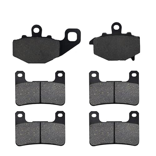 Motorrad-Bremsbeläge vorne und hinten, kompatibel mit K Z1000 ZR1000 N 1000 ABS 2010–14 ZX1000G ZX10R ZX10R ZX1000 ZX10R(FRONT AND REAR PADS) von GHqHQL