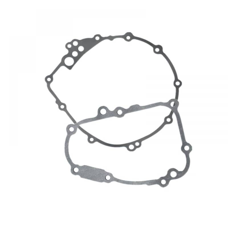 Motorrad Motor Kurbelgehäuse Ölwanne und Kupplungsdeckel Dichtung kompatibel mit R6 YZFR6 YZF-R6 03-05 YZF-R6S YZFR6S 06-09 FZ6 04-09(CLUTCH COVER GASKET) von GHqHQL