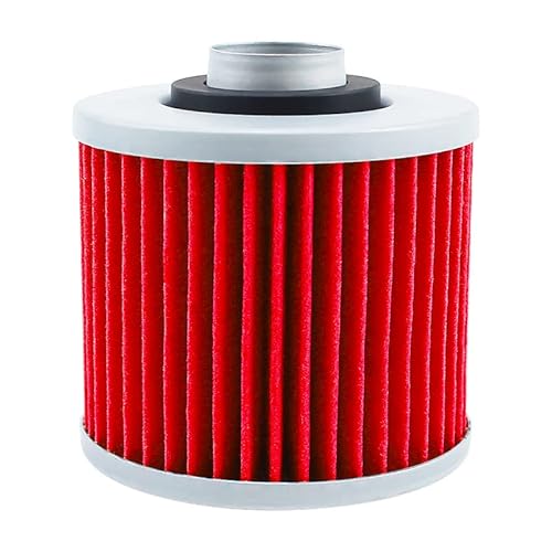 Motorrad-Ölfilter, kompatibel mit Sachs Roadster 125 1998–2001, Mulhacen 660 2006–2012(1PC-RED) von GHqHQL