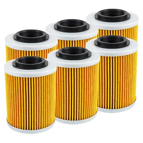 Öl für CF Moto 450 550 625 800 1000 Cforce Zforce X8 U8 Z8 ATV UTV, kompatibel mit 0800-011300-0004(6PCS-YELLOW) von GHqHQL