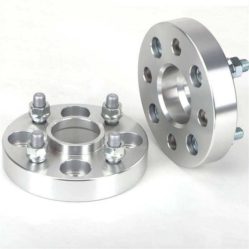 GIGIROM 2 4 stück 15 20 25 30mm PCD 4x114,3 ID OD 66,1 for 62mm Rad Spacer Adapter, for NISSAN, Evalia Bluebird Tiida Pucsar NV200 M12XP 1,25 Spurverbreiterung Adapter(2PCS 20mm silver) von GIGIROM