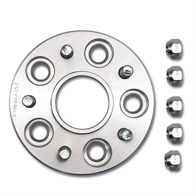 GIGIROM 2 4-teiliger PCD 5x114,3 15 20 25 30 35 40 mm Hubcentric 67,1 mm Aluminium-Radabstandshalteradapter 5 Ösen, for DODGE, Universalauto Spurverbreiterung Adapter(4pcs 20mm Silver) von GIGIROM