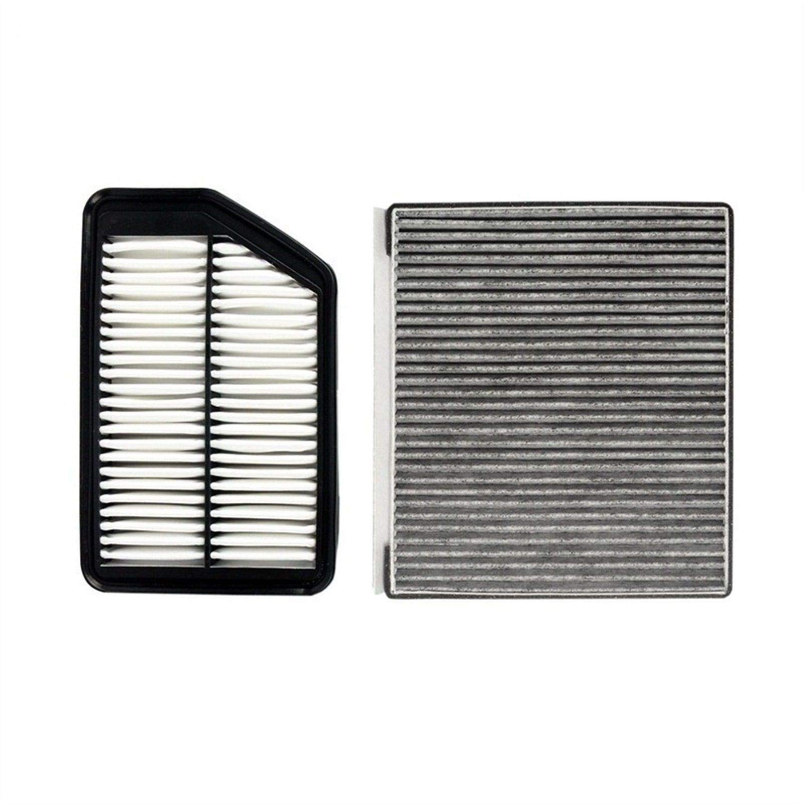 GIGIROM 2 Stück Luftfilter + Innenraumfilter, for Hyundai, for Avante MD, 2013-2015 1.6L 1.6MT 1.6AT Modell Autofilter OEM 281133X000,97133-2H000 Pollenfilter Auto(2 Pcs Filter Set A) von GIGIROM