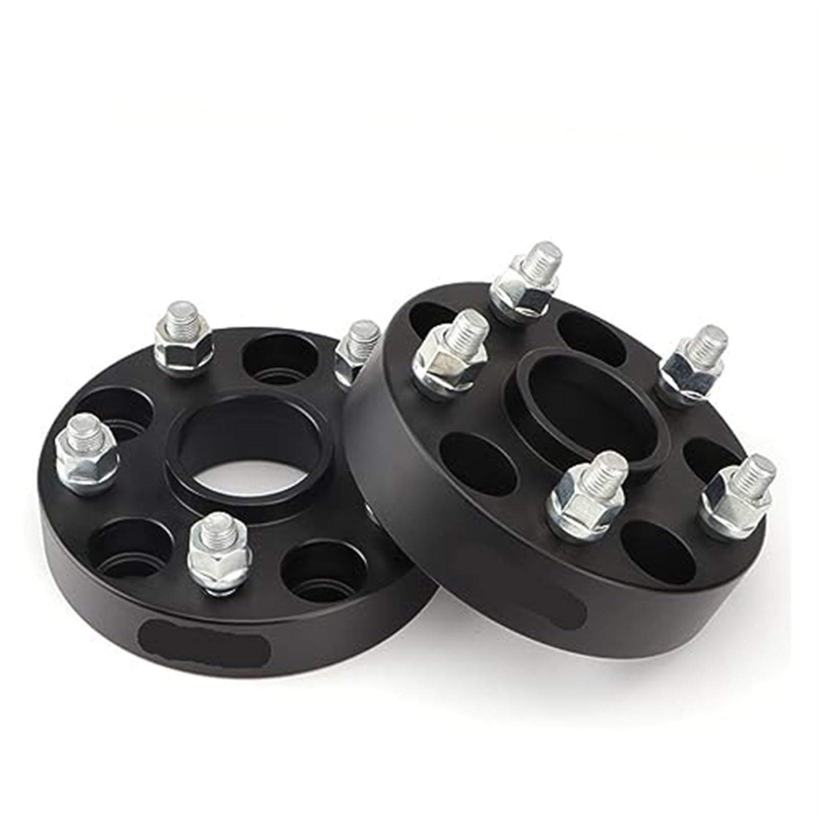 GIGIROM 2 stück PCD 5x98 CB 58,1mm 15/20/25/30/35mm Aluminium Rad Spacer m12 * 1,25 Adapter 5 Lug Geeignet ANZUG, for Alfa Romeo, GT Spurverbreiterung Adapter(2PCS 30MM BLACK) von GIGIROM