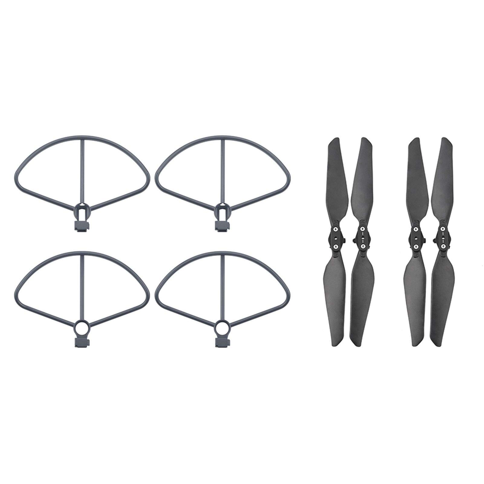 GIGIROM 4 Stück Faltbare Propeller Propellerschutz Schutzring, for FIMI, X8SE CW CCW Propellerblätter Quadcopter RC Zubehör Propellerflugzeug-Ersatzteil(Ring and propellers) von GIGIROM