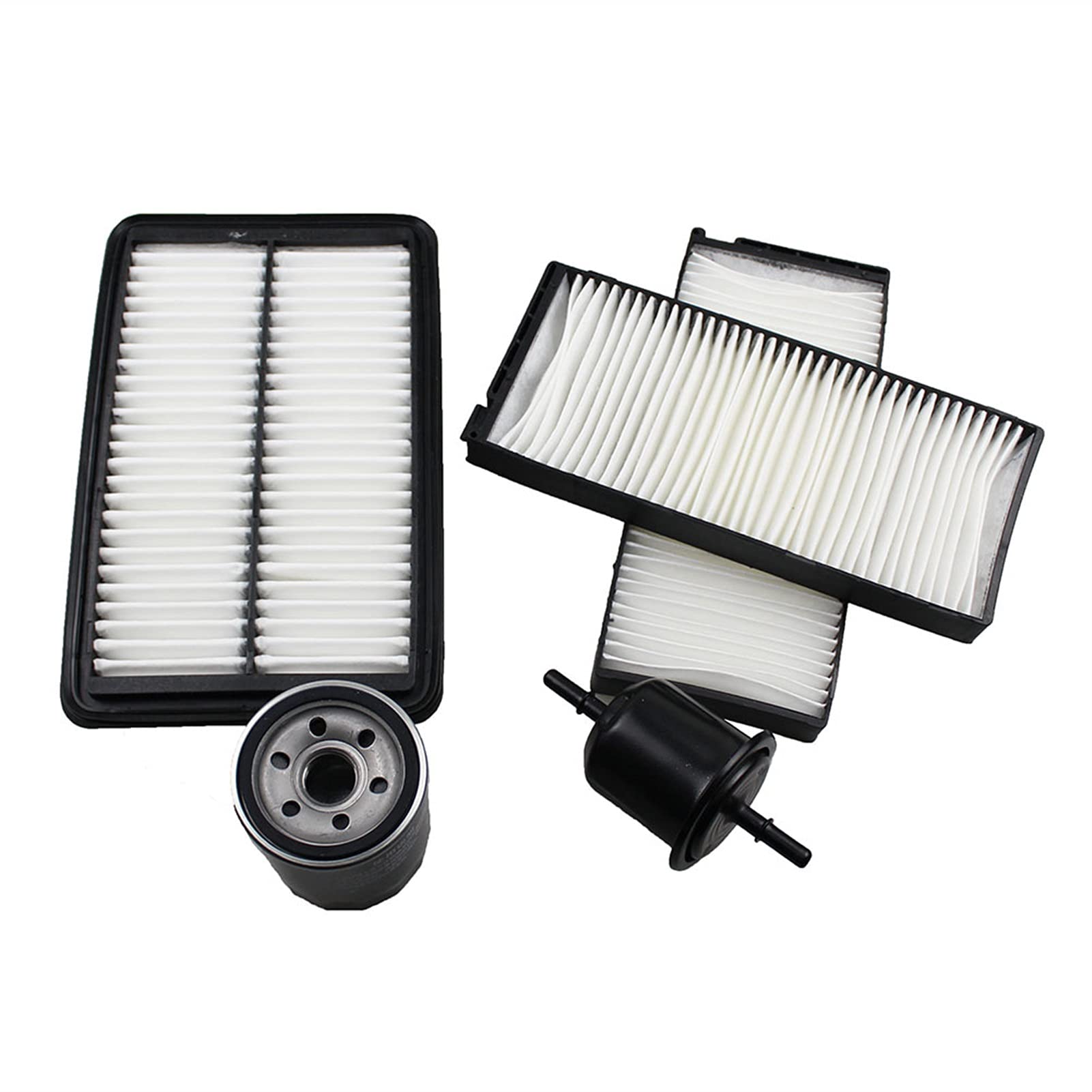 GIGIROM Autoklimaanlage Innenraumfilter Luftfilter Ölfilter Kraftstofffilter, for JAC, J3 J3S Turin 2009-2015 1109012U8010 1109012U8010 Pollenfilter Auto(A Set) von GIGIROM