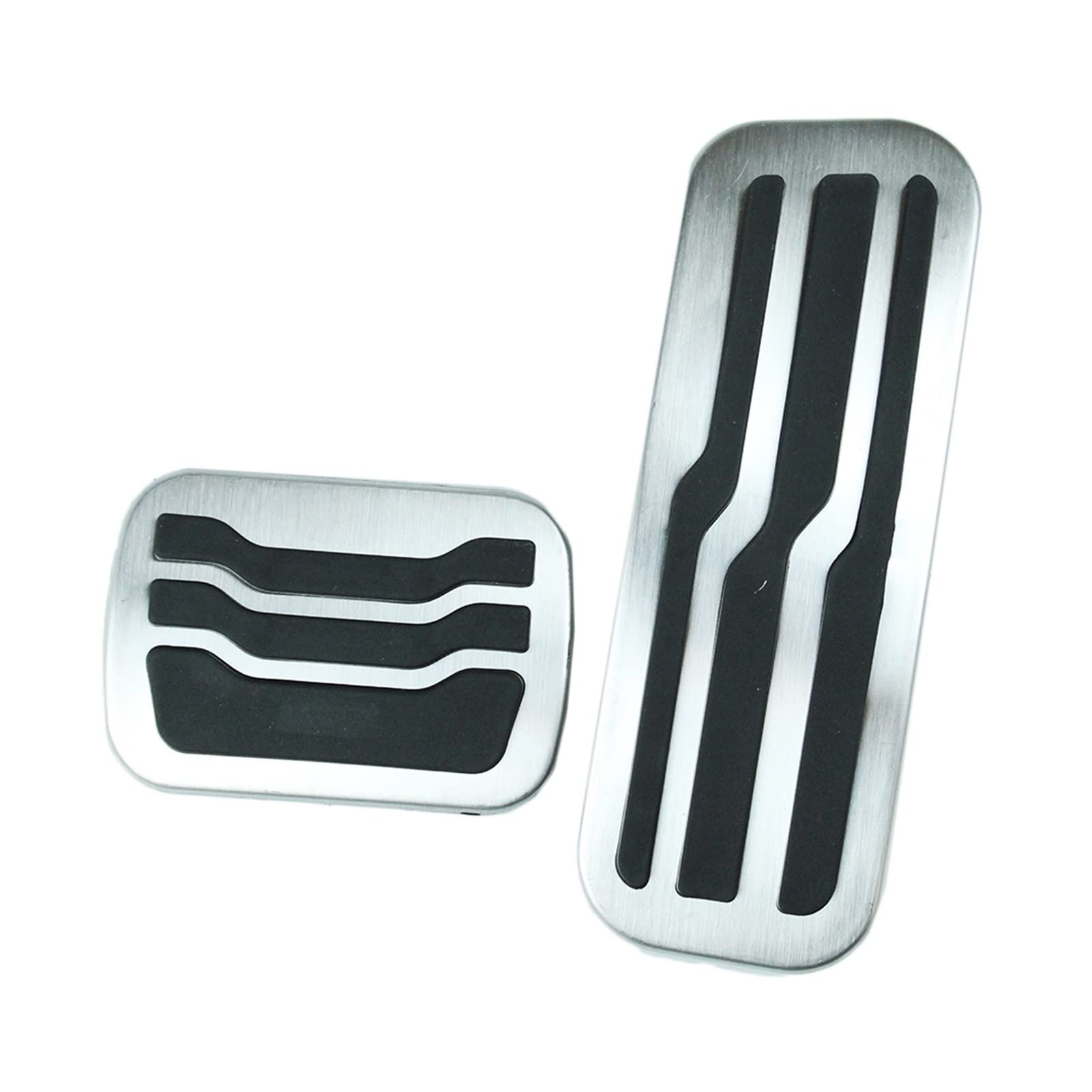 GIGIROM Autozubehör Gaspedal Bremse Fußstütze Clutc AT Pedal Pad, for Ford, for Explorer, 2011-2017 Pedale Pad Nicht bohrende Pedale Fußpedal von GIGIROM