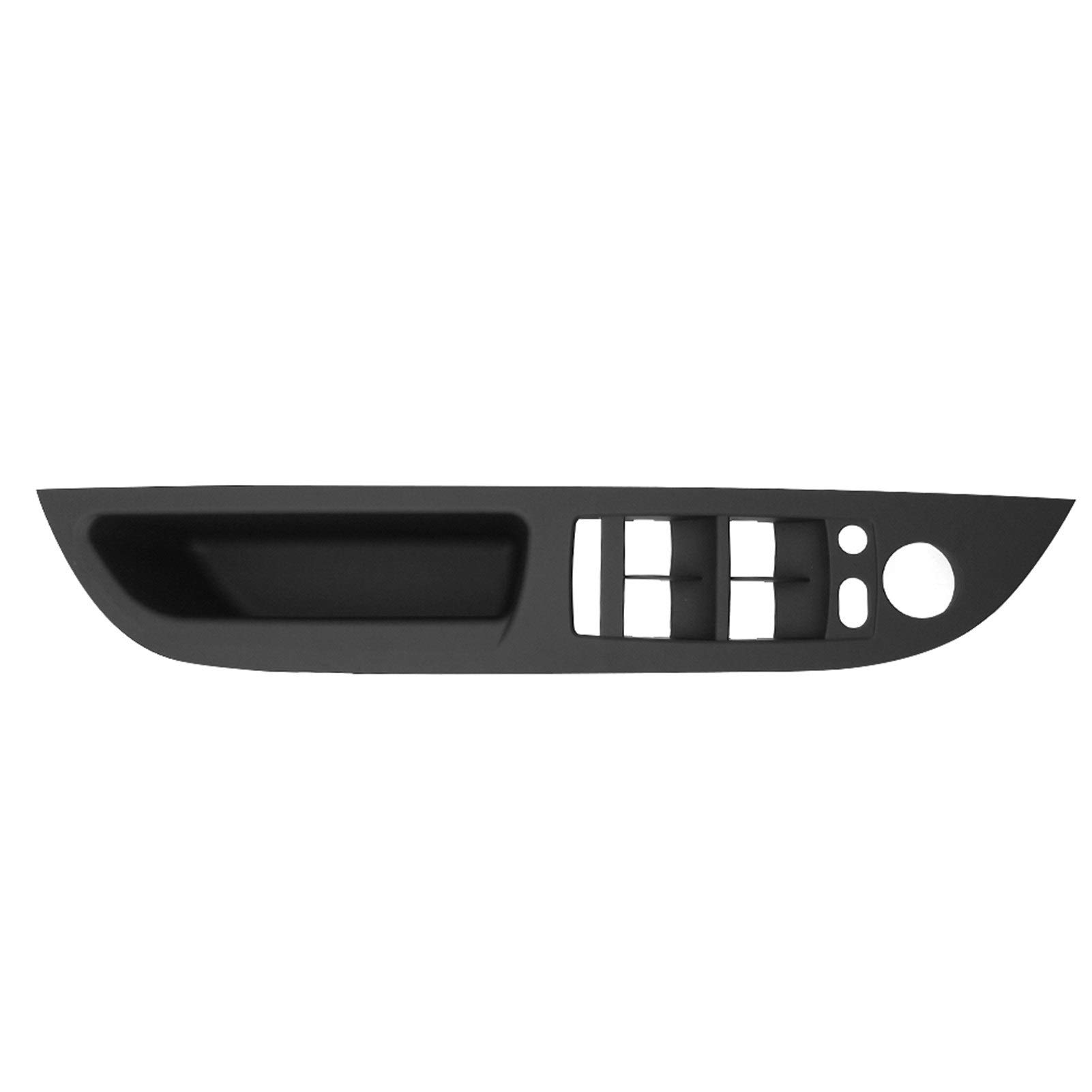 GIGIROM Fensterschalterblende vorne Links Fahrersitz, for, for 5er E60 2008-2010 Autoersatz Autozubehör Türgriff-Außenabdeckung(Black) von GIGIROM